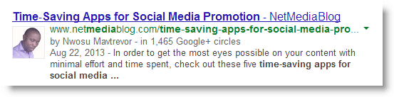 Misattribution in Google Authorship results in Search