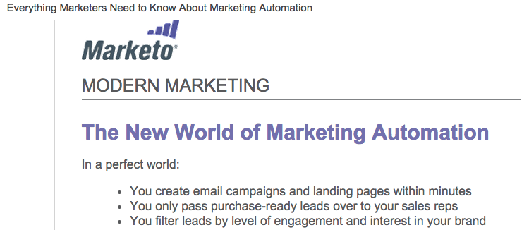 marketo marketing automation