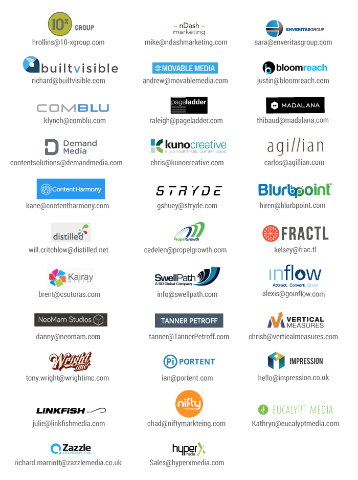 agencies who participated in research