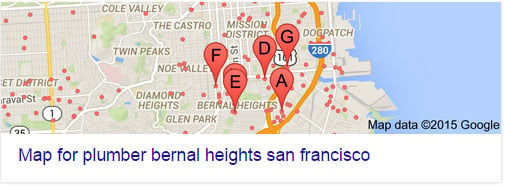 local results plumber bernal heights san francisco